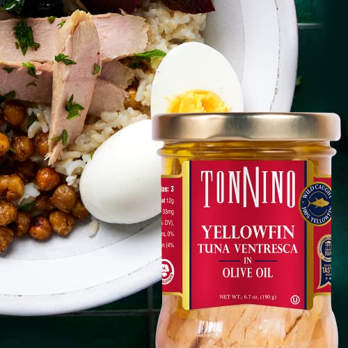 Tonnino Ventresca Tuna in Olive Oil 6.7 oz. Jars Pack of 6 Pricepulse