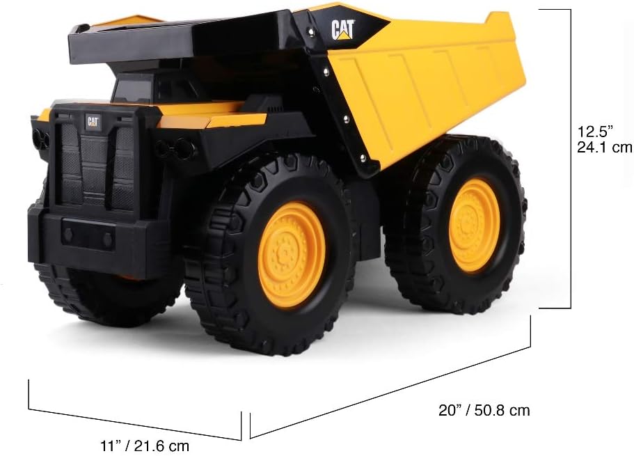 CAT Mighty Steel Dump Truck: Toys \u0026 Games