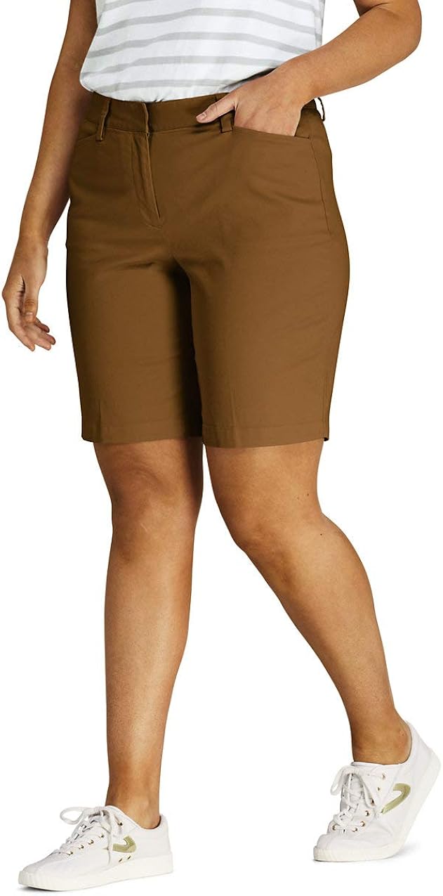 Lands end womens chino shorts Clearance