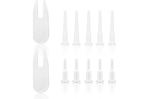 12pcs Exercise Ball Plug Replacement, Yoga Ball & Fitness Ball Inflatable Pump Exercise Ball Air Stopper Plug Pin Adapter Rep