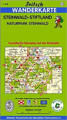 Fritsch Karten Nr 54 Steinwald Stiftland Fritsch Wanderkarten 1 50000 Amazon De Fritsch Landkartenverlag Bucher
