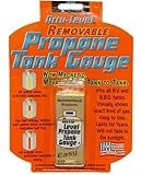 Dozenegg 0019193290501 Harold Import Hammerhead Accu Level Removable Magnetic Propane Tank Gauge, Clear