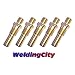 WeldingCity 5-pk Gas Diffusers 35-50 for Lincoln Magnum 100L and Tweco Mini/#1 100-180 Amp MIG Welding Guns