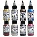 Face Painting Makeup - ProAiir Waterproof Brush On Dazzle DIPS - 1 oz (30ml) Bottles