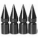 Circuit Performance VC6 Series Black Aluminum Spiked Valve Stem Caps (Set of 4) primary