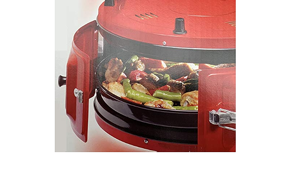 Itimat - Horno Rundofen (tamaño estándar, con termostato, redondo), color  rojo : Amazon.es: Hogar y cocina