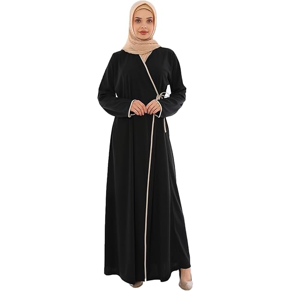 Muslim Dresses for Women Plus Size Solid Color Swing Kaftan Long Sleeve Maxi  Dress Modest Prayer Eid Outfit Fashion Dubai Arabe Kaftan Eid Saudi Attire  at Amazon Women's Clothing store