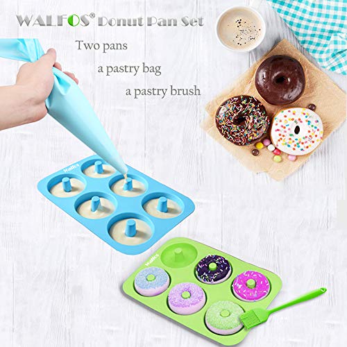 4 Silicone+Flexible+Perfect+Doughnuts+Cake+Biscuit