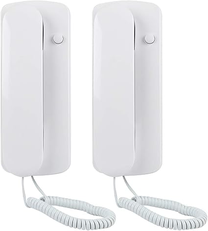 Non Visuel Interphone Filaire Ac Dc Two Way Intercom Audio Villa Accueil Bureau Intercom For Les Bureaux Et Locaux Commerciaux Familles Amazon Fr Cuisine Maison