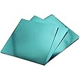 Hygloss Products Metallic Foil Board Sheets - 12 x 12 Inches – Light Blue, 10 Pack