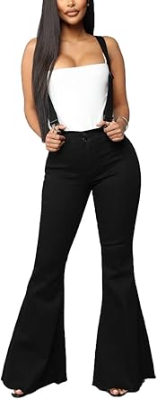 flare overalls jumpsuit