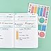 Erin Condren Pregnancy Planner/Journal Bundle with Stickers (Includes PetitePlanner w/Illustrative and Functional Stickers