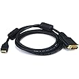 Monoprice 102696 6-Feet 28AWG HDMI to M1-D Video Cable - Black