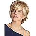 BLONDE UNICORN Blonde Pixie Cut Wig for Women, Short Wigs with Bangs, Fiber & Remy Human Hair Blend,Natural Daily Use Hair Wig