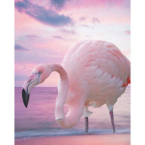 Flamingo Paint by Number Kits Kritters in the Mailbox