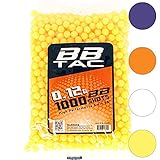 BBTac 1000 Bag .12g 6mm BBs for Airsoft Guns