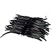 HOMELEX Gothic Victorian Black Natural Feather Collar Choker Halloween (Collar Choker-01