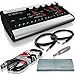 Behringer Powerplay 16 P16-M 16-Channel Personal Digital Mixer and Accessory Bundle w/ 1/4