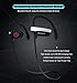 BRIGADA Best Wireless Headphones, Amazing Cool Heavy Bass Wireless Bluetooth Headphones with Mic for Music, Un-drop Design, Waterproof Sweatproof, IPX7, 7H
