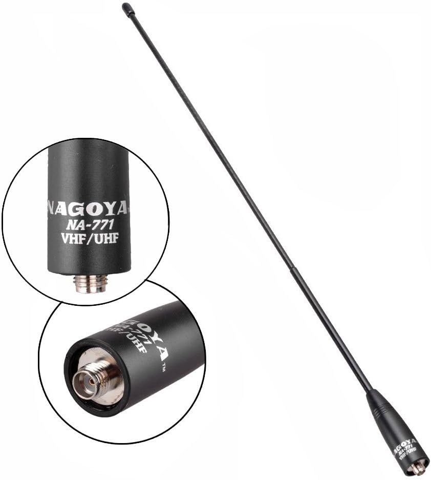Authentic Genuine Nagoya NA-771 15.6-Inch Whip VHF/UHF (144/430Mhz) Antenna SMA-Female for BTECH and BaoFeng Radios: Electronics