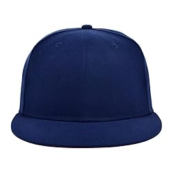 Lids Blank Full Court w/Colored Under Visor Fitted