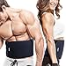 FREETOO Waist Trimmer,Waist Trainer for Weight Loss Waist Training Belt,2.5-3 mm Thick,Light and Comfortable,Suitable for Fitness,Training,Running,for Men and Women (Black, Old one)