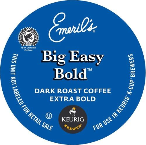 Emeril?s Big Easy Bold K-Cup Packs for Keurig K-Cup Brewers