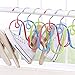 Aligle Multi-Function Stainless Steel Heavy-duty DryingRack Hanger Airer Hanging Shoe Rack Antiskid Shoe Drying Rack Creative Shoes Hanging Sun Scarf Hook, Sock Rack 3 Pack