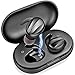 Alpatronix HX500 Waterproof Bluetooth Headphones TWS in Ear Wireless Earphones Rechargeable Stereo Headset w/Qi Charging Case & Mic for iPhone/Samsung Galaxy, Sports&Running - Black