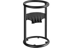 Highpro Wood Splitter Manual Splitter Firewood High Strength Structural Steel Firewood Splitter, Wood Splitter Wedge, for Small Wood Stove and Fireplace Manual Log Splitter, Black