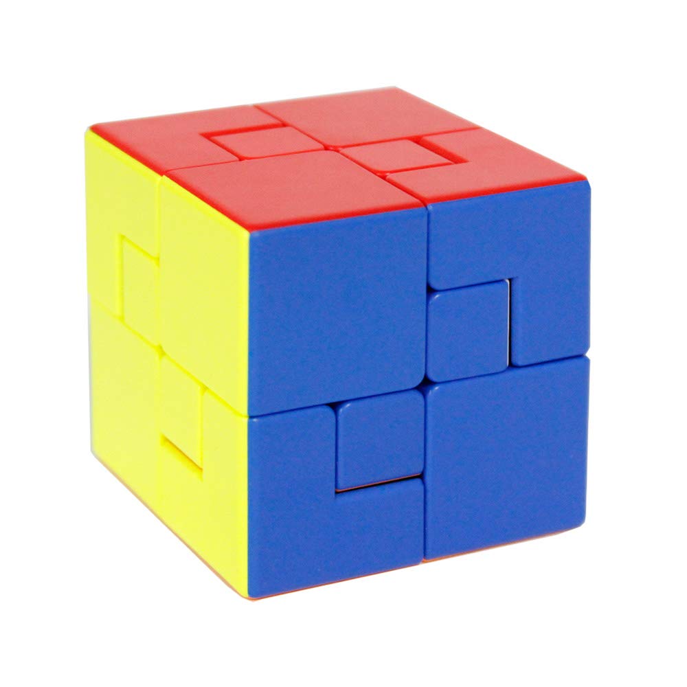 Oostifun MoYu MoFang JiaoShi Meilong KuiLei Cube Cubing Classroom Meilong Puppet Puzzle Multi Color with One Cube Tripod(Style-1)