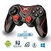 A-szcxtop S3 Bluetooth Gamepad wire wireless Rechargeable Game Controller Support for Smart phone,Pad,TV,TV Box with Android Platform 3.2 and Above