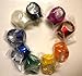 Green Lantern Blackest Night / Brightest Day Set of 9 Power Rings White/Red/Orange/Yellow/Green/Blue/Indigo/Violet/Black by DC Comics