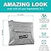 DALINES Smell Proof Bags | Smell Proof Container | Stash Box | Weed Container | Smoker Box and 2 Doob Tubes with two Proof Zipper Closure