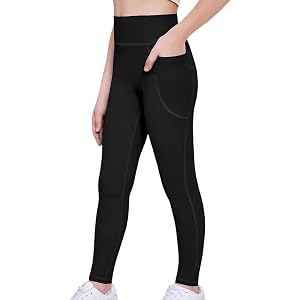 Girls Leggings Kids Summer Yoga Sweatpants Trendy Slim Fit Elastic Athletic Straight Pants School Aesthetic Breathable