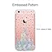 iPhone 6s Case Clear, Unov iPhone 6 Case Clear with Design Embossed Pattern Soft TPU Bumper Shock Absorption Slim Protective Cover for Apple iPhone 6s/6 4.7 inch(Watercolor Castle)
