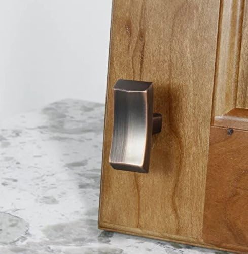 L'arco Bar Knob Finish: Antique Bronze with Copper