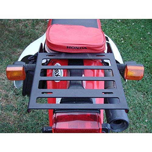 Cargo Rack Luggage Carrier Utility Rear Tail Holder White Powdercoat fits: 93-16 Honda XR650L - Immix Racing - 100-001-white