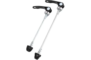 Quick Release Skewer, Bicycle Wheel Hub Front and Rear Skewers Bike Wheel Skewers Axle Skewer Set