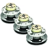 3PK Spindle Assembly w/Pulley for John Deere Mowers Replaces AM121342, AM121229