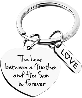 mother and son keyrings