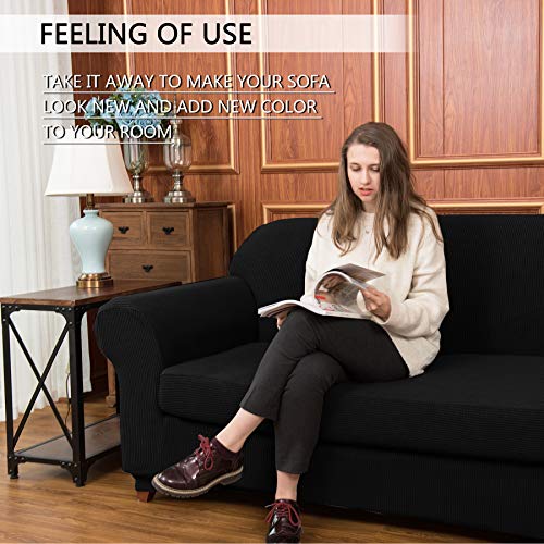 4 Subrtex+Spandex+Stretch+2+Piece+Slipcover