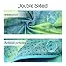 ATIVAFIT Yoga Towel Mat Mate Towel with Non Slip Resin Particles Hot Yoga Towel for Sport Gym Workout Fitness Potable Beach Towel Sweat Absorbent 72″ x 24″thumb 2