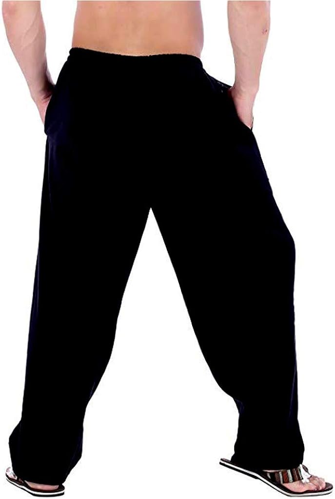 wide leg track pants mens