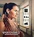 Wired in-Ear Headphone Noise Cancelling Earbuds Stereo Heave Bass Earphones with Micphone Mic Earphones, Crystal Clear Sound Earbuds, Phone Control Compatible with Android, MP3, MP4(Rose Gold)
