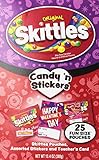 Skittles Candy N Stickers for Valentines Day