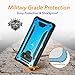 YOUMAKER Kickstand Case for Galaxy Note 9, Full Body with Built-in Screen Protector Heavy Duty Protection Shockproof Rugged Cover for Samsung Galaxy Note 9 6.4 Inch - Blue