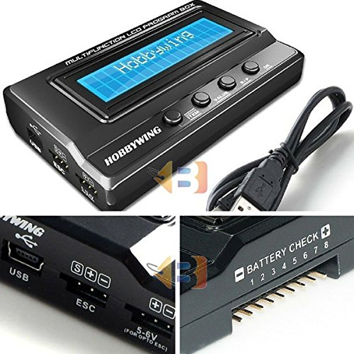 [ 3 in1 ] Hobbywing LCD Program Box Card USB Link for XERUN EZRUN Platinum ESC