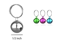 SKYPIA 12 Pack Pet Bells for Dog Cat Collar Charm