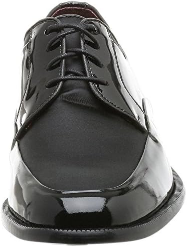 Sandro Moscoloni Men's Crown Moc Toe Oxford,Black Patent,11.5 B
